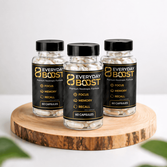 Everyday Boost Nootropic - Buy 2 Get 1 Free Bundle (90 Day Supply)